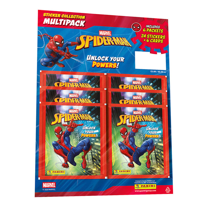 Spider-Man Unlock Your Powers Sticker Collection