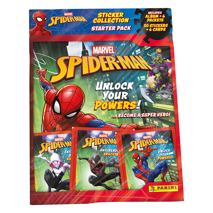 Spider-Man Unlock Your Powers Sticker Collection