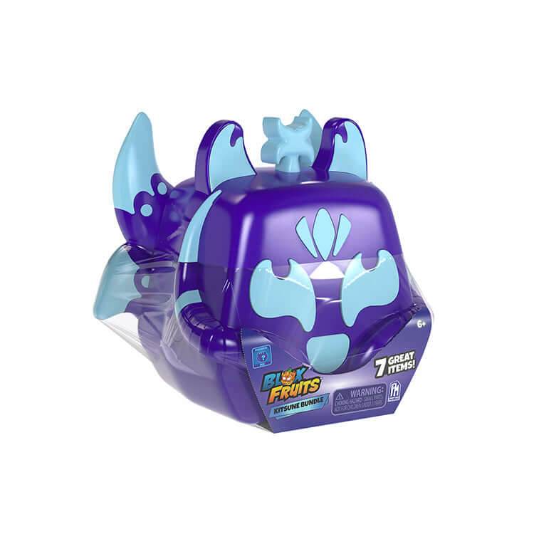 Blox Fruits Series 3 Kitsune Collector Bundle featuring a vibrant purple storage container with hidden surprises.