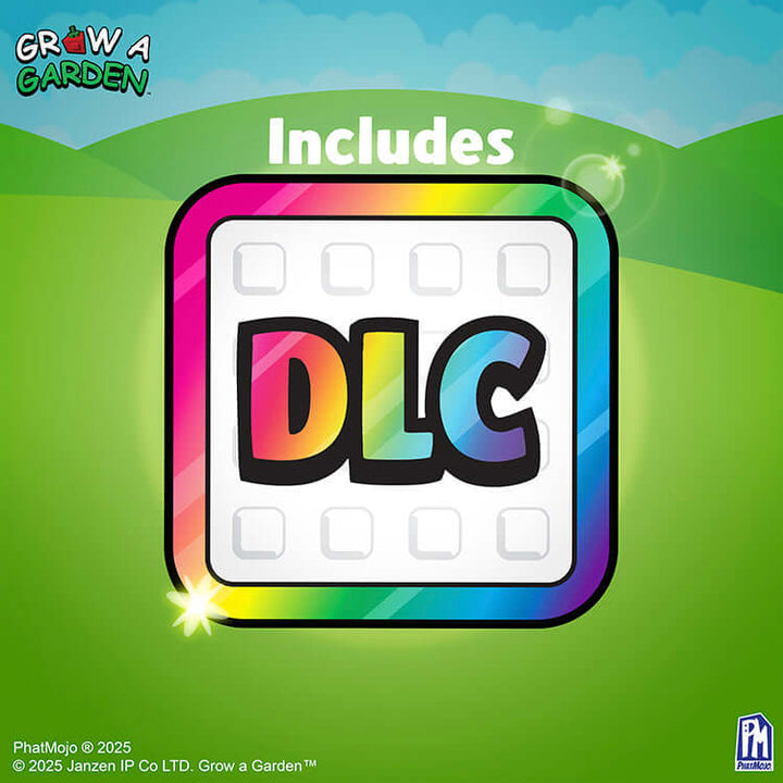 Grow A Garden Series 1 Massive Crops Bundle includes DLC for enhanced garden creativity