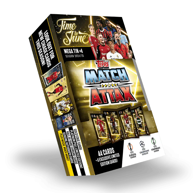 Match Attax : 24/25 méga-boîte « Time To Shine » (boîte simple)