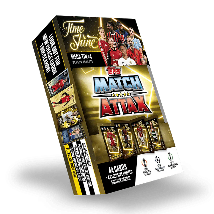 Match Attax : 24/25 méga-boîte « Time To Shine » (boîte simple)