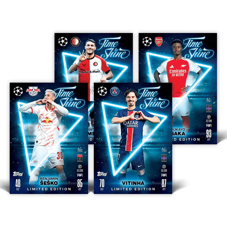 Match Attax : 24/25 méga-boîte « Time To Shine » (boîte simple)