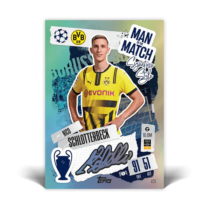 Match Attax : 24/25 méga-boîte « Time To Shine » (boîte simple)