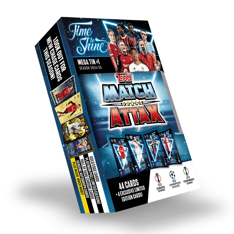 Match Attax : 24/25 méga-boîte « Time To Shine » (boîte simple)