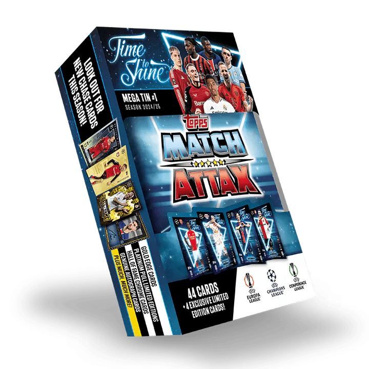 Match Attax : 24/25 méga-boîte « Time To Shine » (boîte simple)