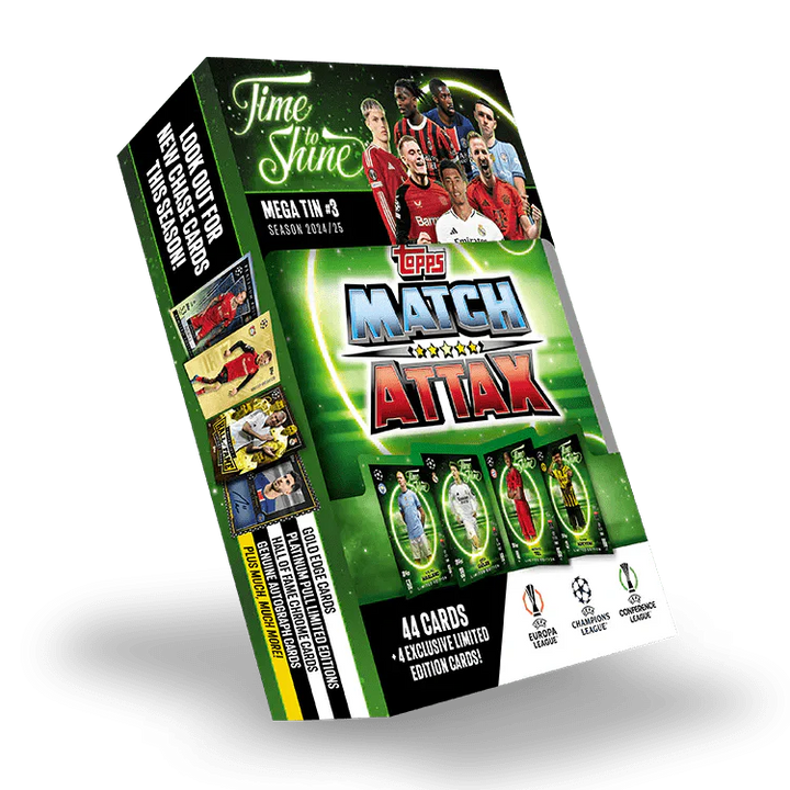 Match Attax : 24/25 méga-boîte « Time To Shine » (boîte simple)