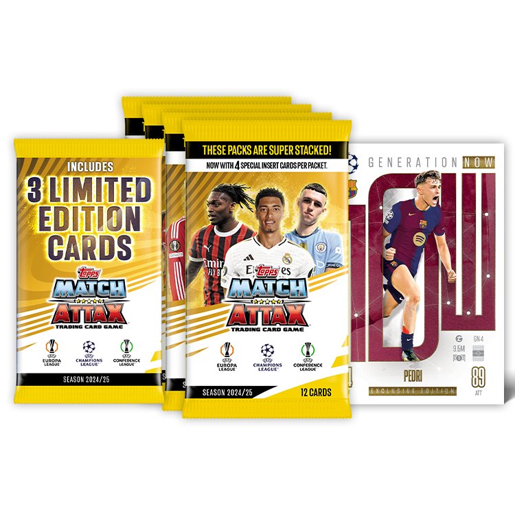 Match Attax: Confezione multipla da 24/25 Mega