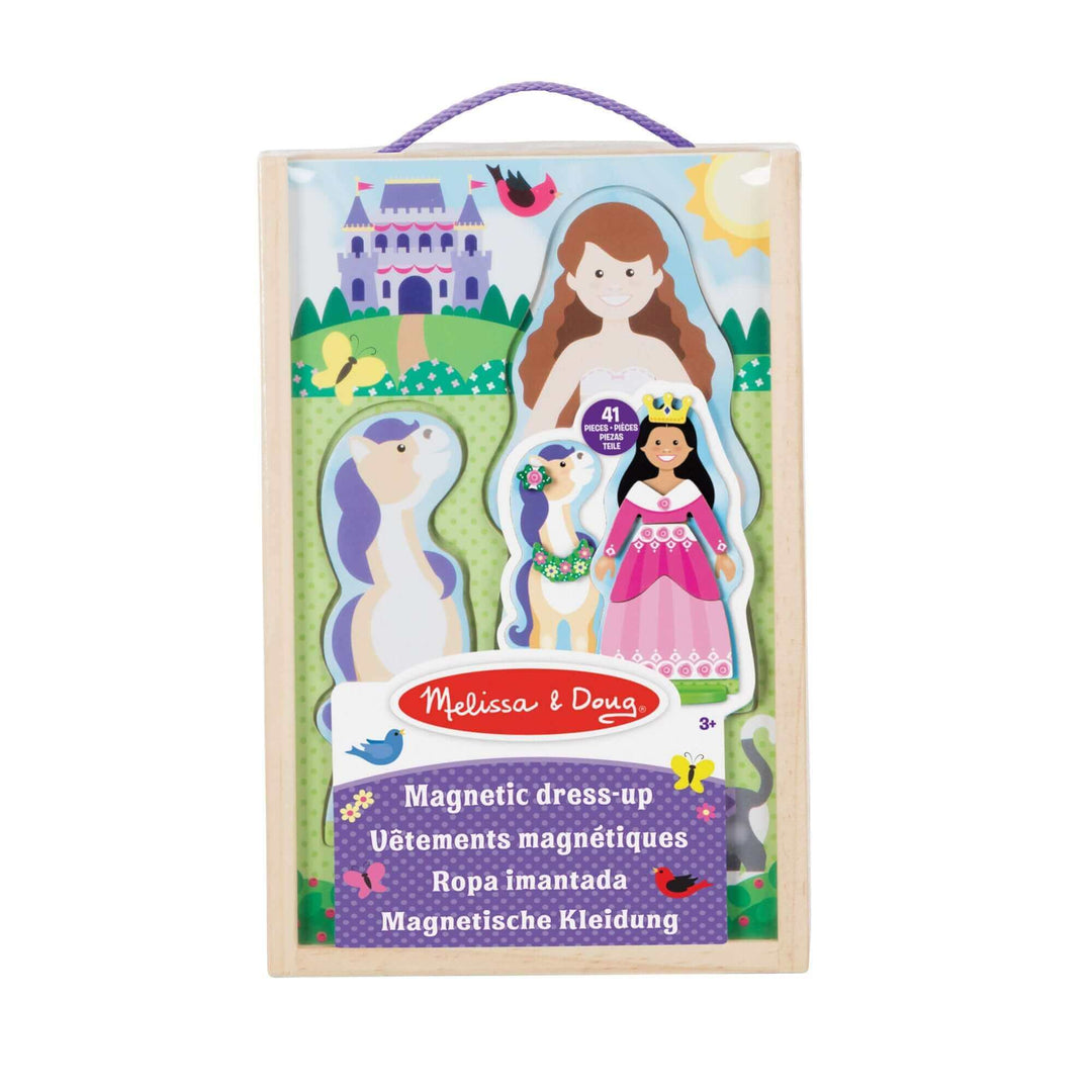 Melissa & Doug Princess Magnetic Dress-Up Set play wooden Earthlets