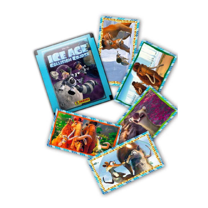 Panini Ice Age Collision Course Sticker Collection Product: 50 Packs Sticker Collection Earthlets