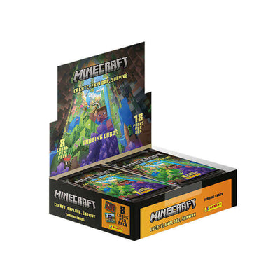 Panini Minecraft Create Explore Survive Trading Card Collection Product: Packs Trading Card Collection Earthlets