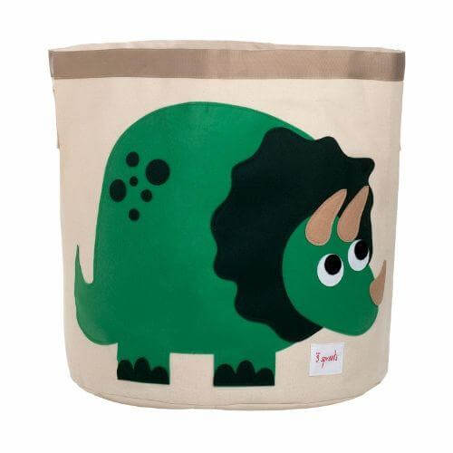 3 Sprouts Storage Bin - Dino furniture storage Earthlets