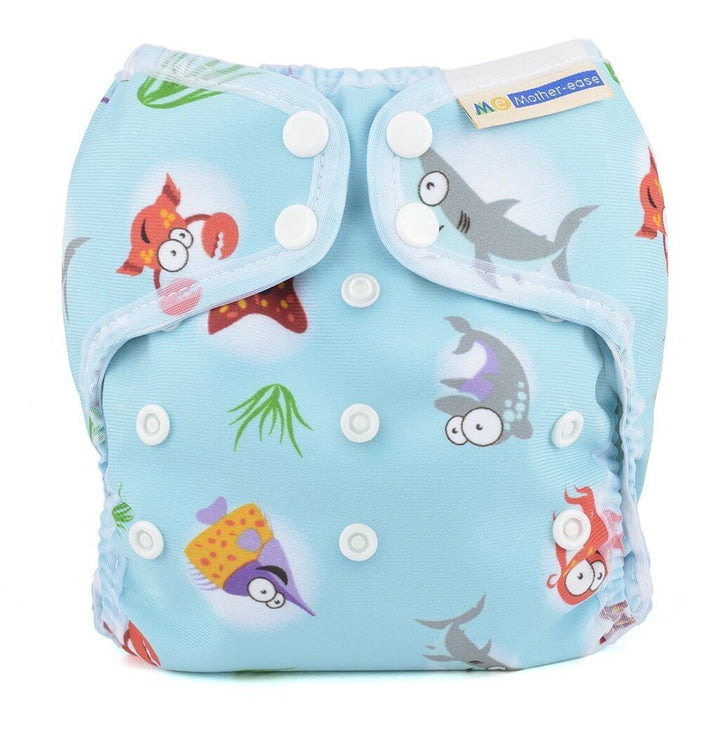 Mother-ease Wizard Duo Cover Colour: Bee Kind Size: XS reusable nappies Earthlets